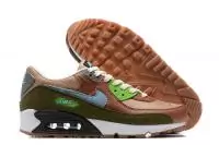 nike air max 90 soldes brown blue